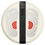 oCreon 3-in-1 EMS voetmassageapparaat, voor contourovorming en versteviging, met 660 nm infrarood licht, elektrische voetmassageapparaat