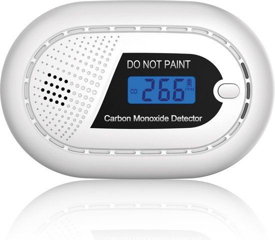 Easeware Koolmonoxidemelder - CO Melder - 10 Jaar Batterij - LCD Display