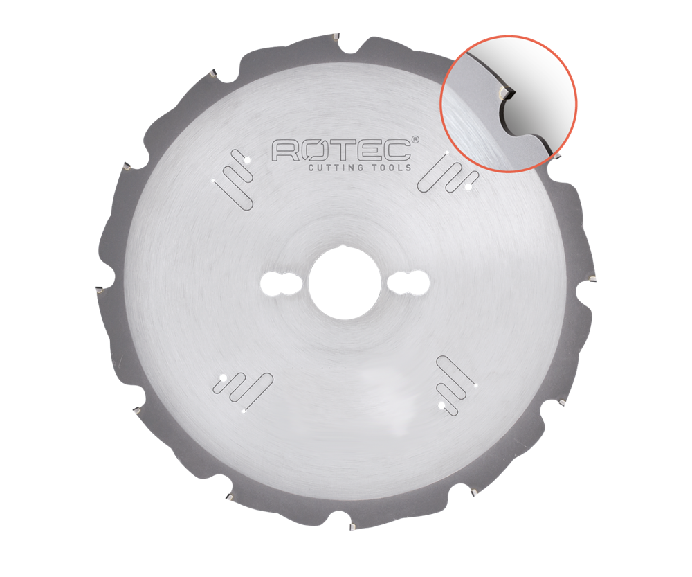 Rotec PCD Zaagblad Diamond | Ø250x2,2x30 | Z=8 | FL DIA - 553.3034
