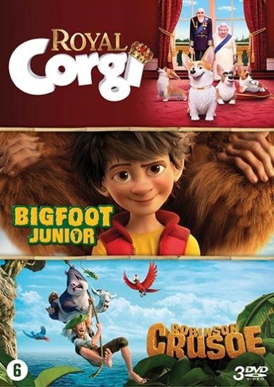 Belga Corgi / Bigfoot Junior / Robinson Crusoe (3 DVD)
