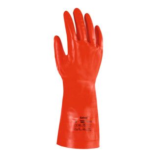 ANSELL AlphaTec Solvex 37-900 Chemical Resistant Gloves - Size 8 - Pair