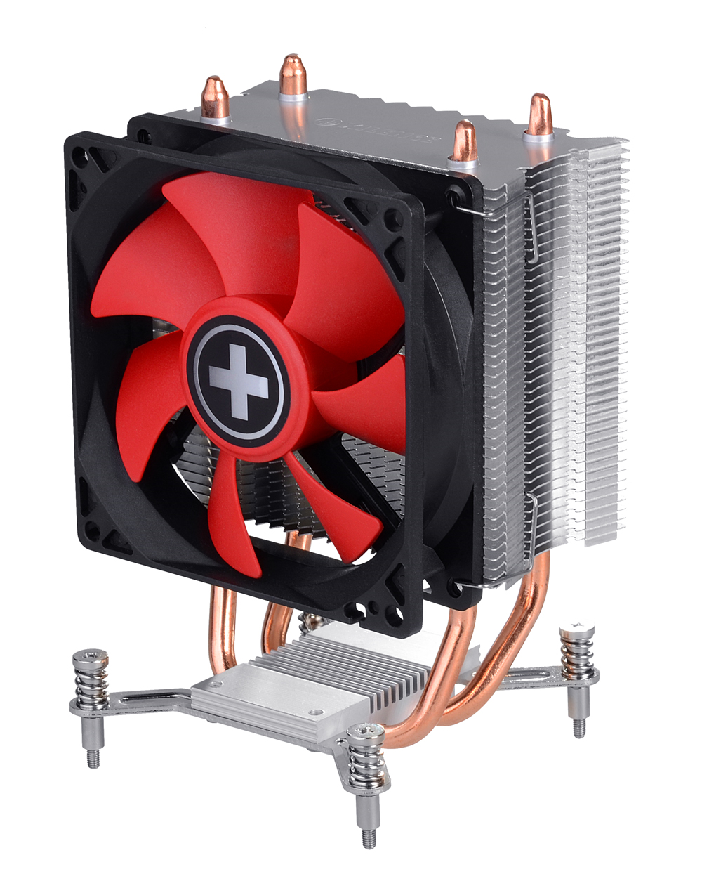 Xilence I402 - CPU Cooler - 130W - Black, Red, Silver