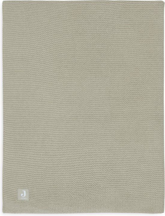 Jollein Deken Wieg 75x100cm Basic Knit Olive Green