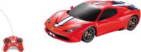 Rastar Ferrari 458 Italia Speciale - RC Raceauto - 1:24 - Rood
