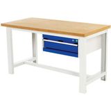 Bott Werkbank Cubio met 1 lade - Breedte 200 cm - Multiplex