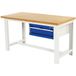 Bott Werkbank Cubio met 1 lade - Breedte 200 cm - Multiplex