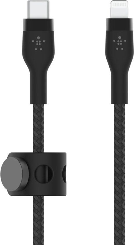 Belkin BOOST CHARGE USB-C naar Lightning Kabel - 3m - Zwart