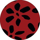 Bonateks Ronde digitaal bedrukte muismat, antislip onderkant, voor kantoor en thuis, diameter: 22 cm