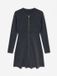 Vero Moda Robe en maille AWJESSICA Robe courte Gris chiné foncé XL
