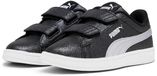 PUMA Smash 3.0 Glitz Glam V PS Meisjes Sneakers - PUMA Black-PUMA Silver-PUMA White