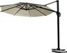 Nesling Coolfit zweefparasol rond gebroken wit 3.5 meter