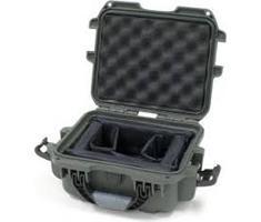 Nanuk 905 case olijf met divider