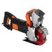 BuoQua wandfrees 5000 tpm wandchaser machine 4800 watt muur ruwe snijmachine schokmachine 42 mm voor baksteen graniet, marmeren betonfrees notcher groover met 5 x zaagbladen