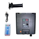 Brightium Led-lichtsnoer op zonne-energie, 3 W, 10 lampen, E27, IP65, RGB, voor buitendecoratie en feestelijke omgevingen.