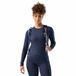 Smartwool Intraknit All-season Merino Long Sleeve Base Layer Blue L Woman