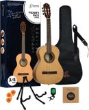 Ortega RPPC34 Picker's Pack 3/4 Klassieke Gitaar Set