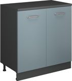 Vicco Uitbreidingskast Rion, Blauw-grijs/Antraciet, 80 x 46 cm