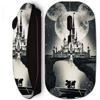 Maniacase Zwarte draadloze Mickey en Minnie tekenfilm Muis