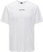 Only & Sons T-shirt Onslevi Life Reg Text Ss Tee Noos 22028147 Bright White Hommes Taille - XS