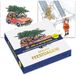 Jan van Haasteren Kerstkaartenmapje - Boom op auto - Glijden van het dak