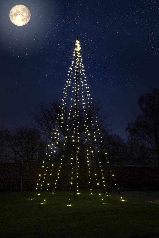 Christmas United lichtboom (300 LED's) (600 cm)