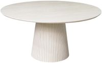 StarFurn Eettafel Solana Zand Mangohout Ø130cm