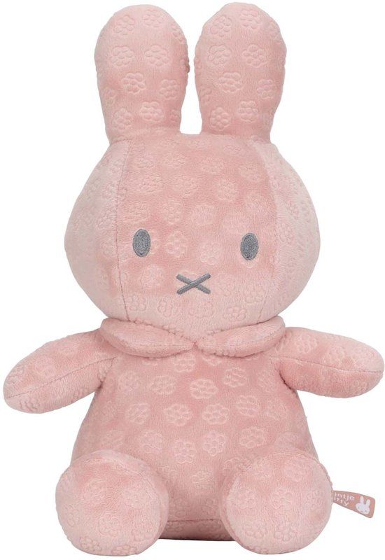 Little Dutch Nijntje knuffel 30cm pink flower