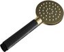 Hotbath Mate M353 douchette à main ronde Ø 9 cm avec poignée noire