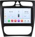 Happiq Autoradio met Bluetooth et CarPlay pour Mercedes-Benz C-Klasse / CLK-Klasse (W203 / W209 / S203 / A209 / W168) - Convient pour Apple et Android - Stéréo - Navigation - 6Go 64Go