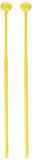 FUZEAU - 8846 - Paar truien of eetstokjes voor rode pianot gong - Plastic geel - L 30 cm