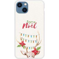Apple iPhone 13 Zachte siliconen case lichtgevend rendier