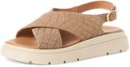 Tamaris - Dames - Sandalen - Bruin - Maat 36