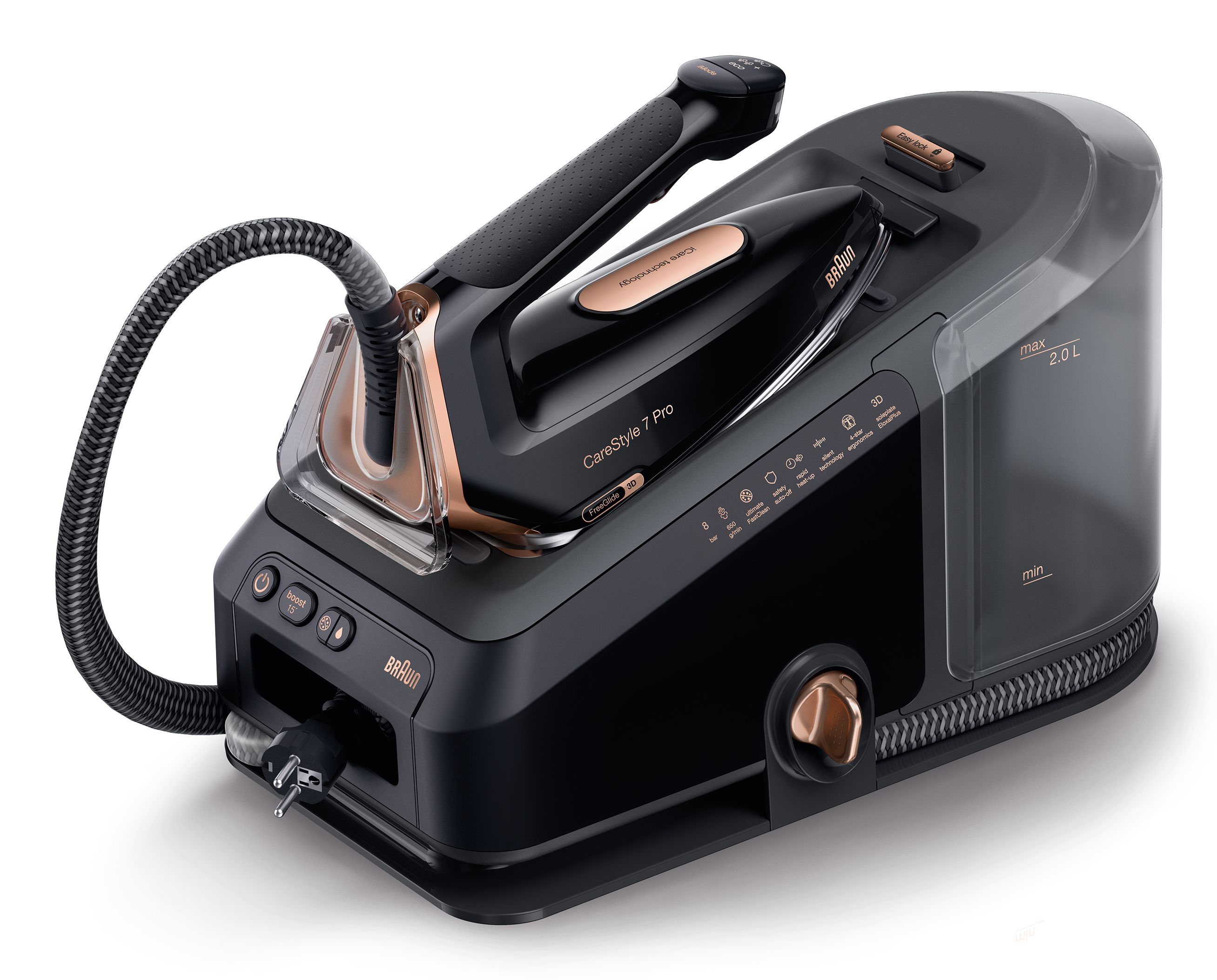 Braun CareStyle 7 Pro IS 7286 - Stoomgenerator - Zwart