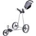 BIG MAX Ti Two chariot de golf, gris