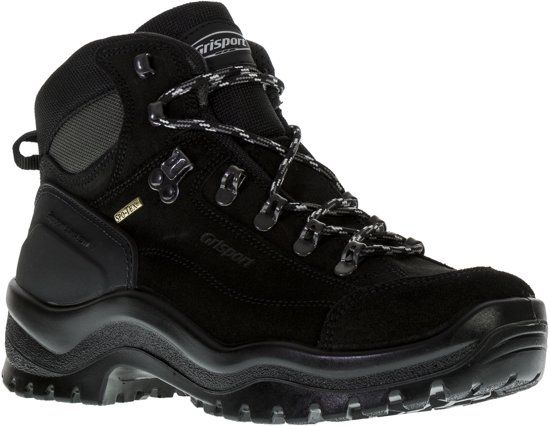 Grisport Bergen Mid Wandelschoenen - Unisex - Zwart