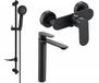 Mexen Milo DF40 set de douche, noir