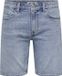 ONLY & SONS ONSWEFT 2-PACK PIM DNM SHORTS Heren Blauw Katoen Regular Fit