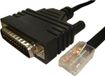 Cisco Straight serial cable - RJ45 to DB25 male - 8 m