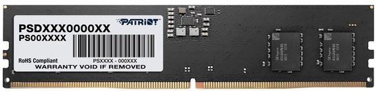 Patriot Signature - 16GB DDR5 RAM - 4800MHz - CL40