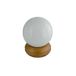 Theluz 458/1MIEL Plafondlamp Hout LED E14