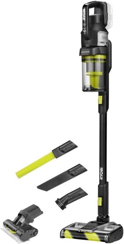 Ryobi Brushless zilver anti-klit steelstofzuiger (excl. accu) ONE 18V