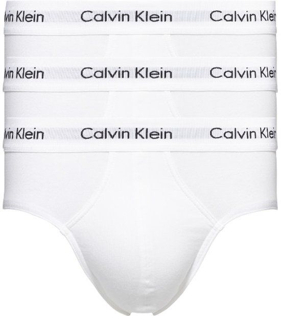Calvin Klein 3 Pack Briefs Wit - 5051145189124