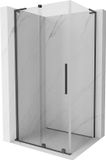 Mexen Velar L cabine de douche coulissante 120 x 85 cm, transparent, gris foncé brossé