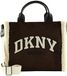 DKNY Hadlee Crossbody Coffee Bean donkerbruin sac bandoulière sac à épaule