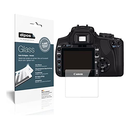 dipos I 9H pantserfolie compatibel met Canon EOS 400D beschermfolie displaybeschermfolie