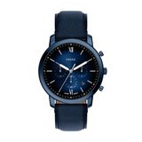 Fossil FS6168 Mannen Horloge 44 mm Blauw