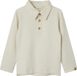 NAME IT NMMFUNDO LS SLIM TOP LIL Jungen Bluse Weiß Baumwolle Lyocell Elasthan Größe 110