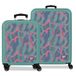 Reebok Kofferset Turquoise Groen 46x65x25 cm