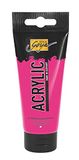 KREUL Solo Goya Acryl, tube 100 ml in fluorescerend roze