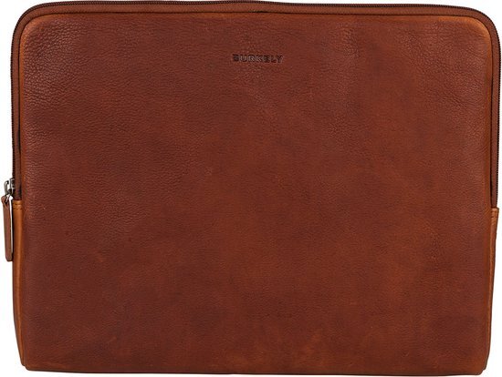 Burkely Antique Avery Laptopsleeve Sleeve Cognac